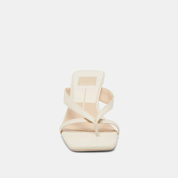 dolce vita Brevel leather low heel in off white