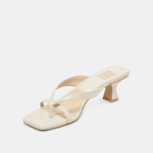 dolce vita Brevel leather low heel in off white