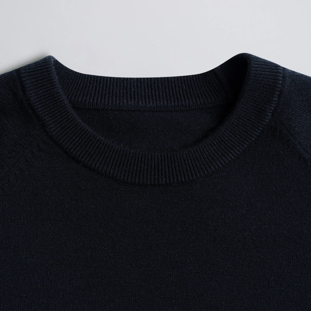 Champlain Midweight Knit Sweater in Black