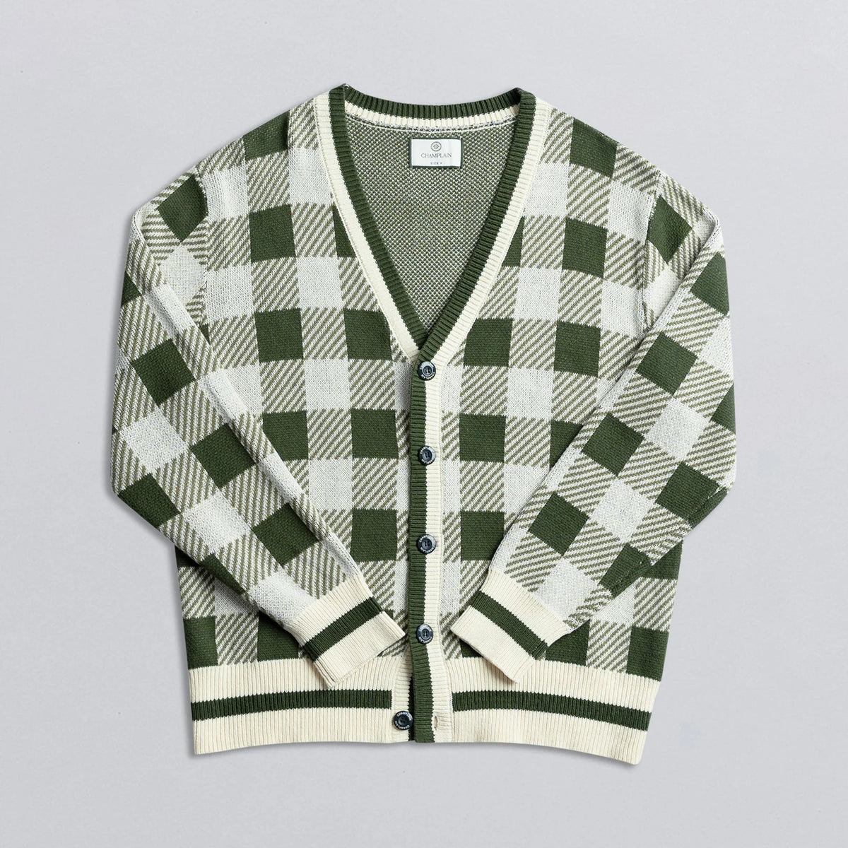 Champlain Estate Cardigan in Green