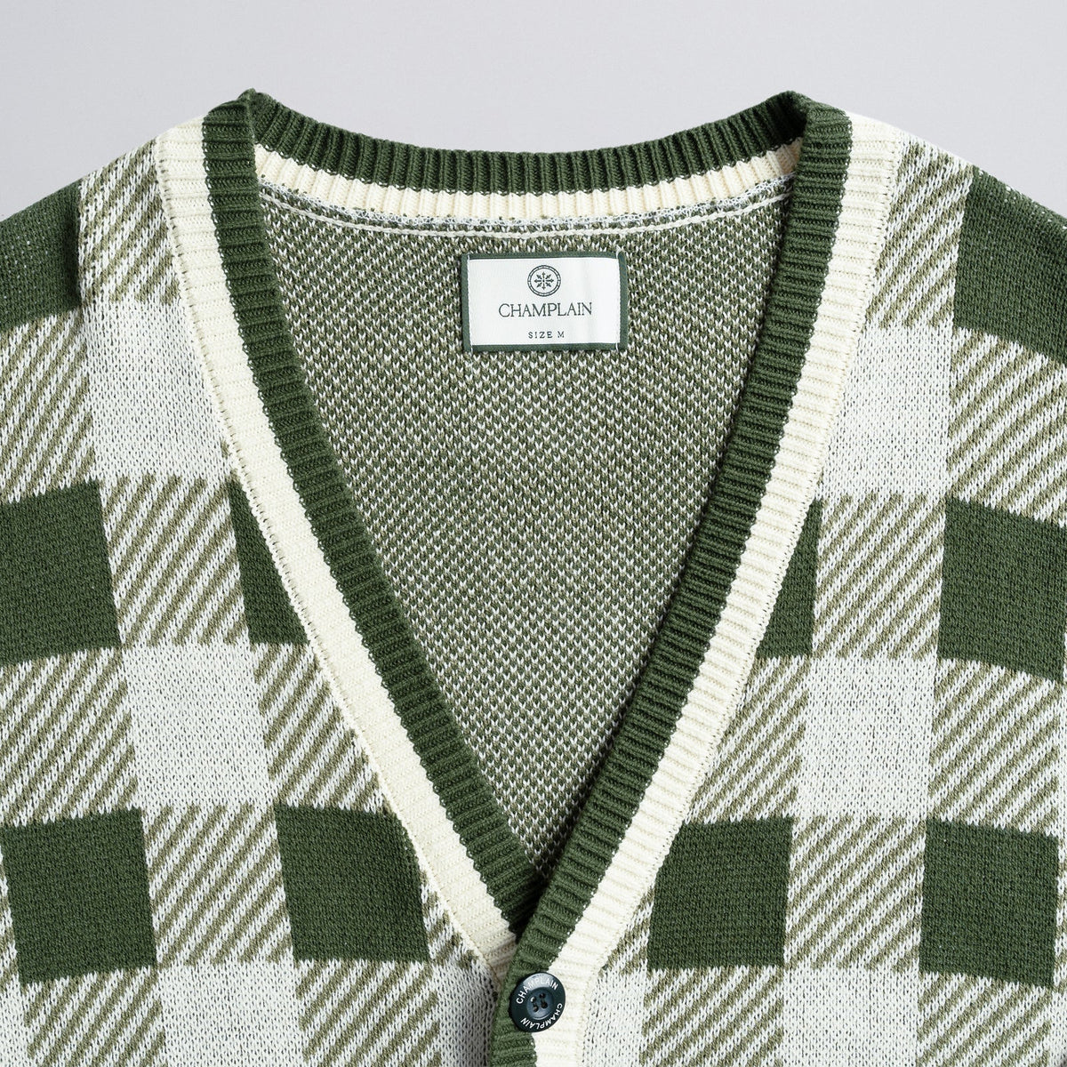 Champlain Estate Cardigan in Green