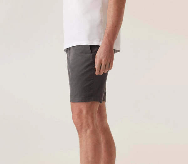 DEKE GALAXY Bermuda Short in Stretch Cloud Corduroy - Shadow