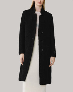 Soia&Kyo Diane Wool Coat in Black