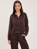 Gentle Fawn Leighton Blouse in Espresso