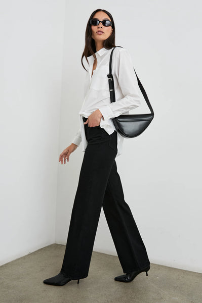 Rails Elsa Cotton Shirt in White
