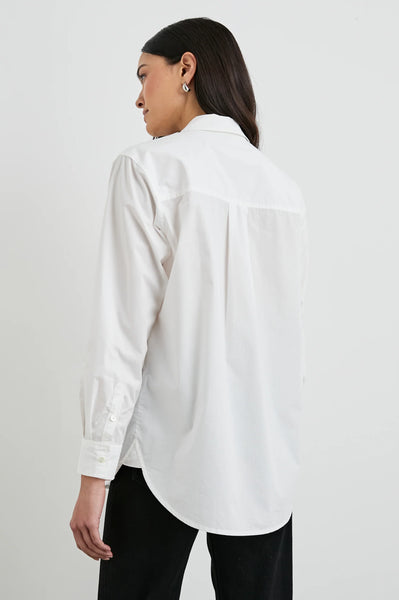Rails Elsa Cotton Shirt in White
