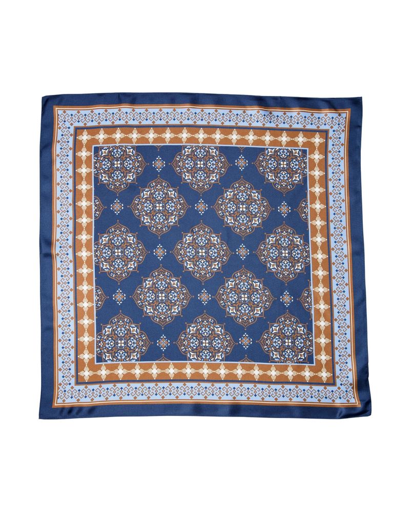 Palm Palm Chanel Silk Scarf
