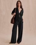 Splendid Winslow Full Length Pant in Black