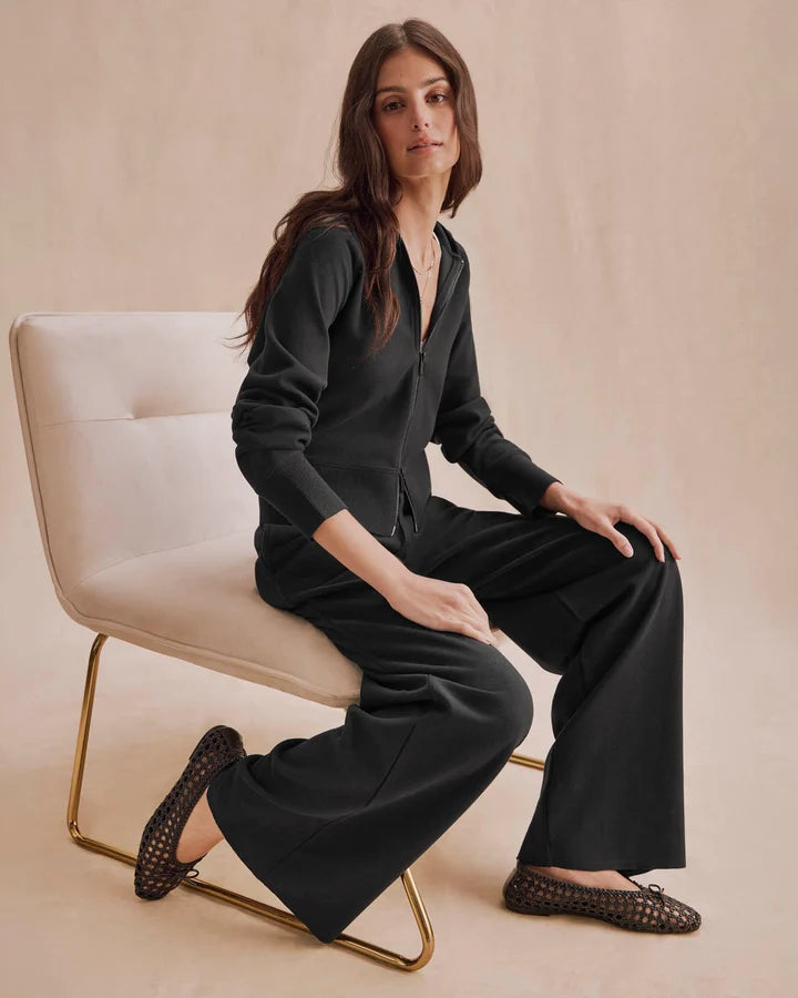 Splendid Winslow Full Length Pant in Black