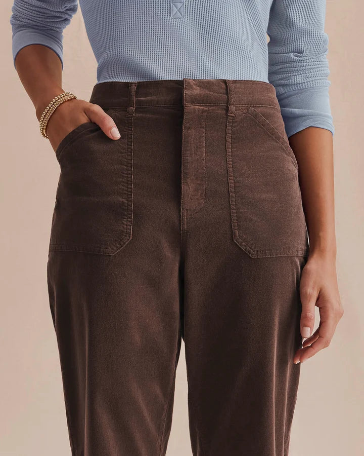Splendid Carissa Corduroy Pant in Java