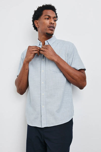 Rails Men's Fairfax S/S Shirt - Tidal Etch