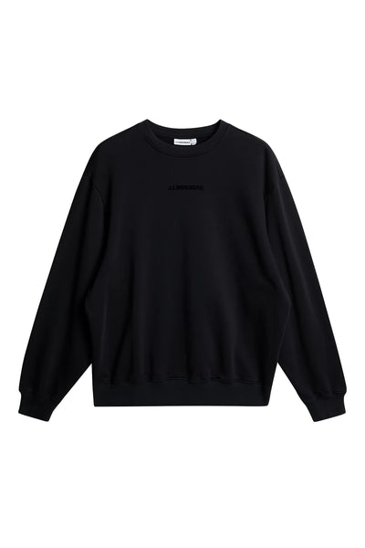 J.Lindeberg Callan Crew Neck in Black