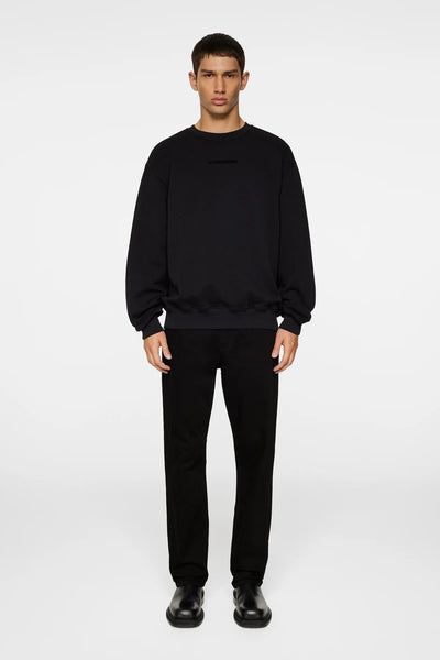 J.Lindeberg Callan Crew Neck in Black