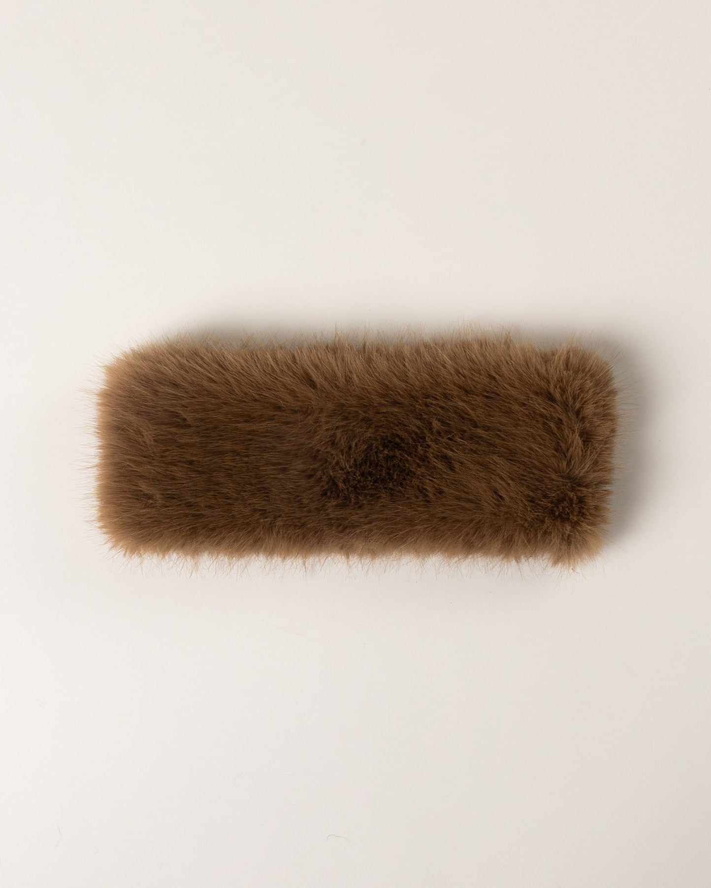 Lyla & Luxe Faux Fux Headband in Beaver