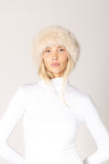 Lyla & Luxe Faux Fur Hat in Arctic