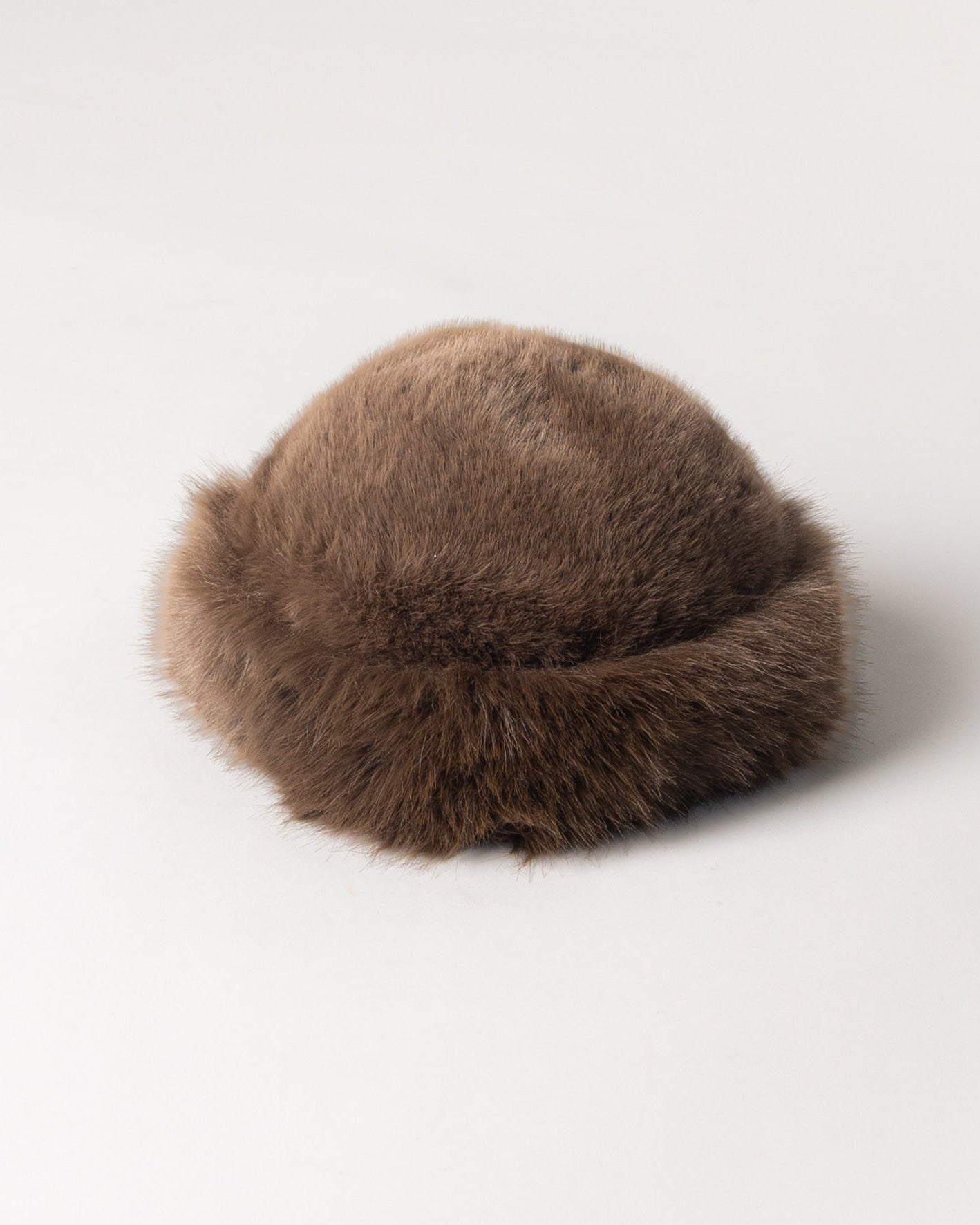 Lyla & Luxe Faux Fur Hat in Sable