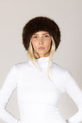 Lyla & Luxe Faux Fur Hat in Sable
