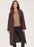 Gentle Fawn Agatha Coat in Chocolate