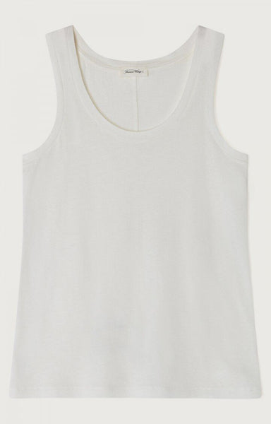 American Vintage GAMIPY Tank Top in White