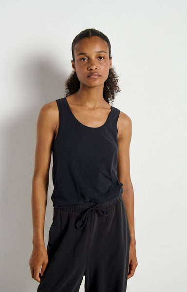 American Vintage GAMIPY Tank Top in Black