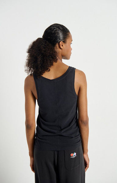 American Vintage GAMIPY Tank Top in Black