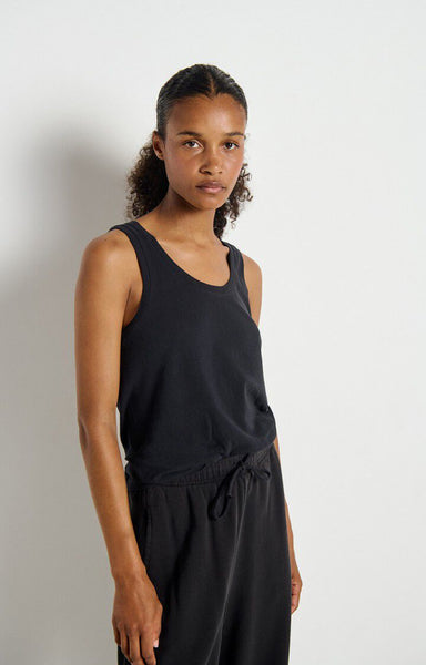 American Vintage GAMIPY Tank Top in Black