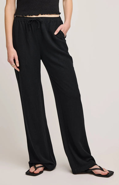 Gentle Fawn Finley Straight Leg Pant in Black