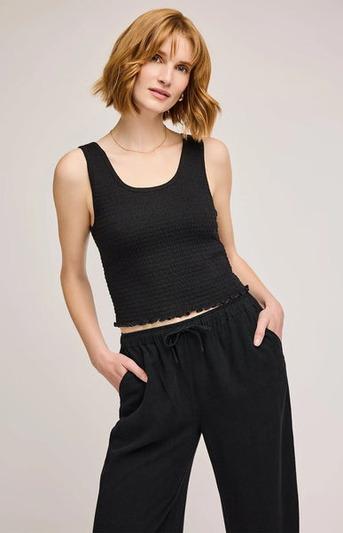 Gentle Fawn Finley Straight Leg Pant in Black