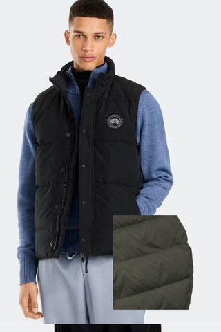 Canada Goose Men's Garson Vest Black Label - Volcano