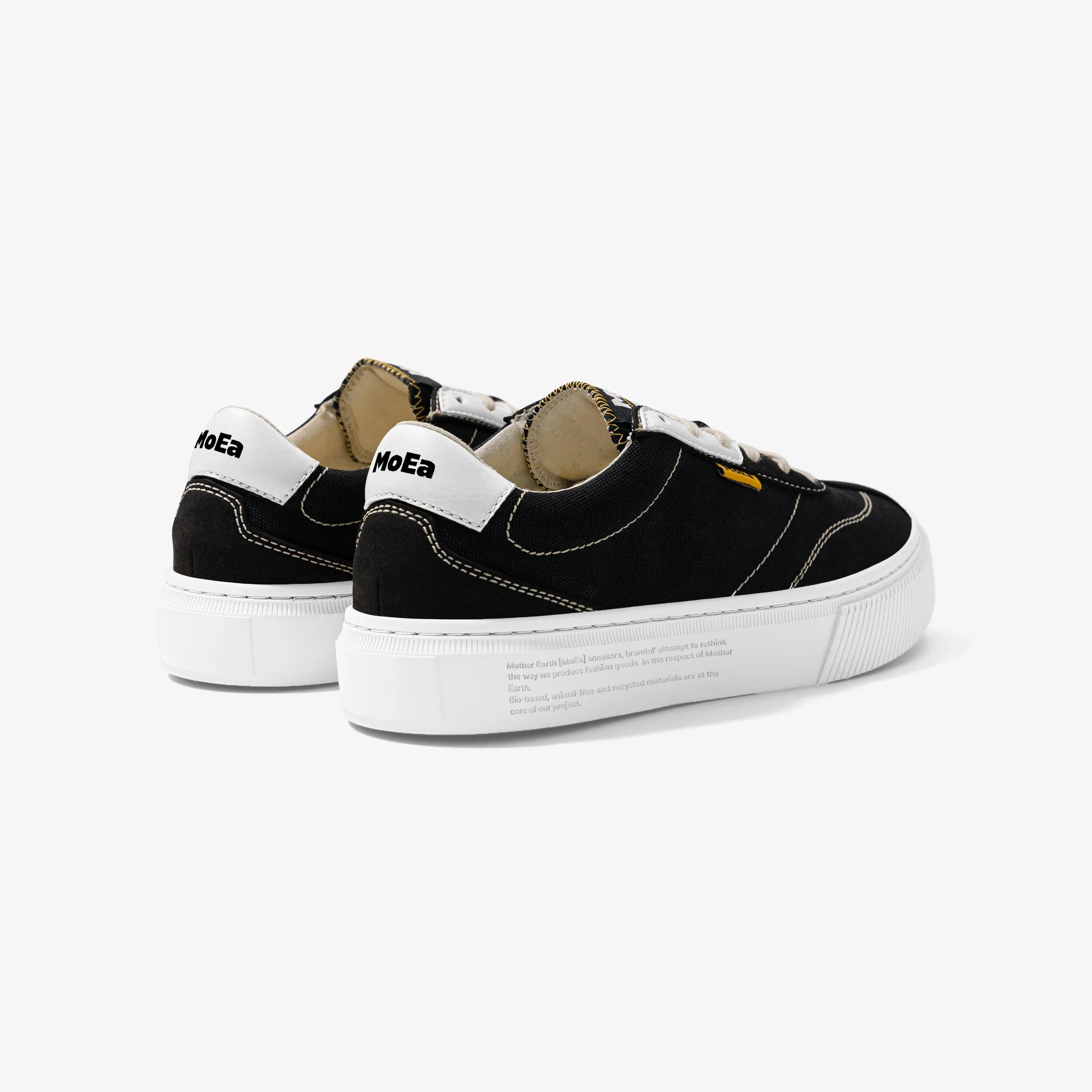 MoEa Gen 4 Sneaker Banana Black & White