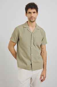 Rails Men's Haney Shirt - Kelp