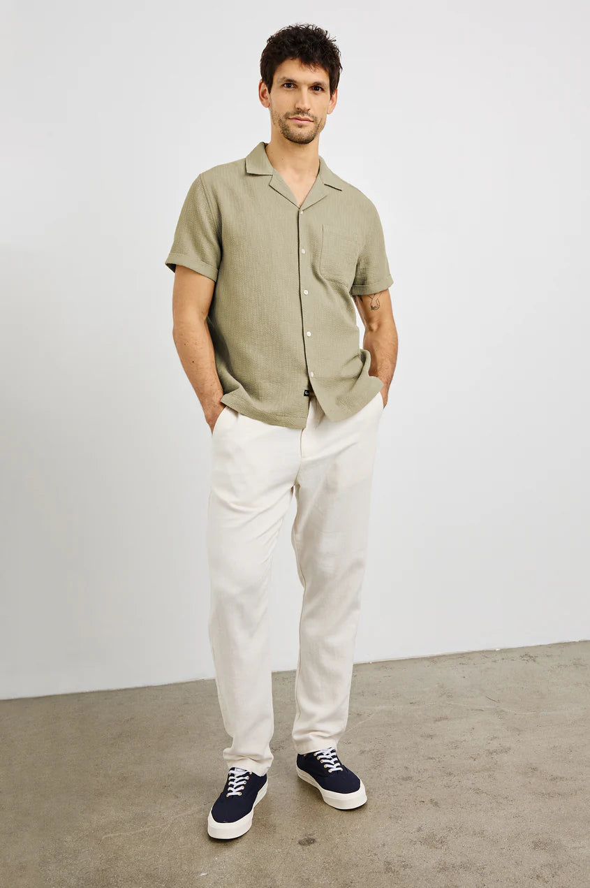 Rails Men's Haney Shirt - Kelp