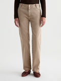 AG Brinley Mid-Rise Trouser Pant in Sulfur Studio Tan