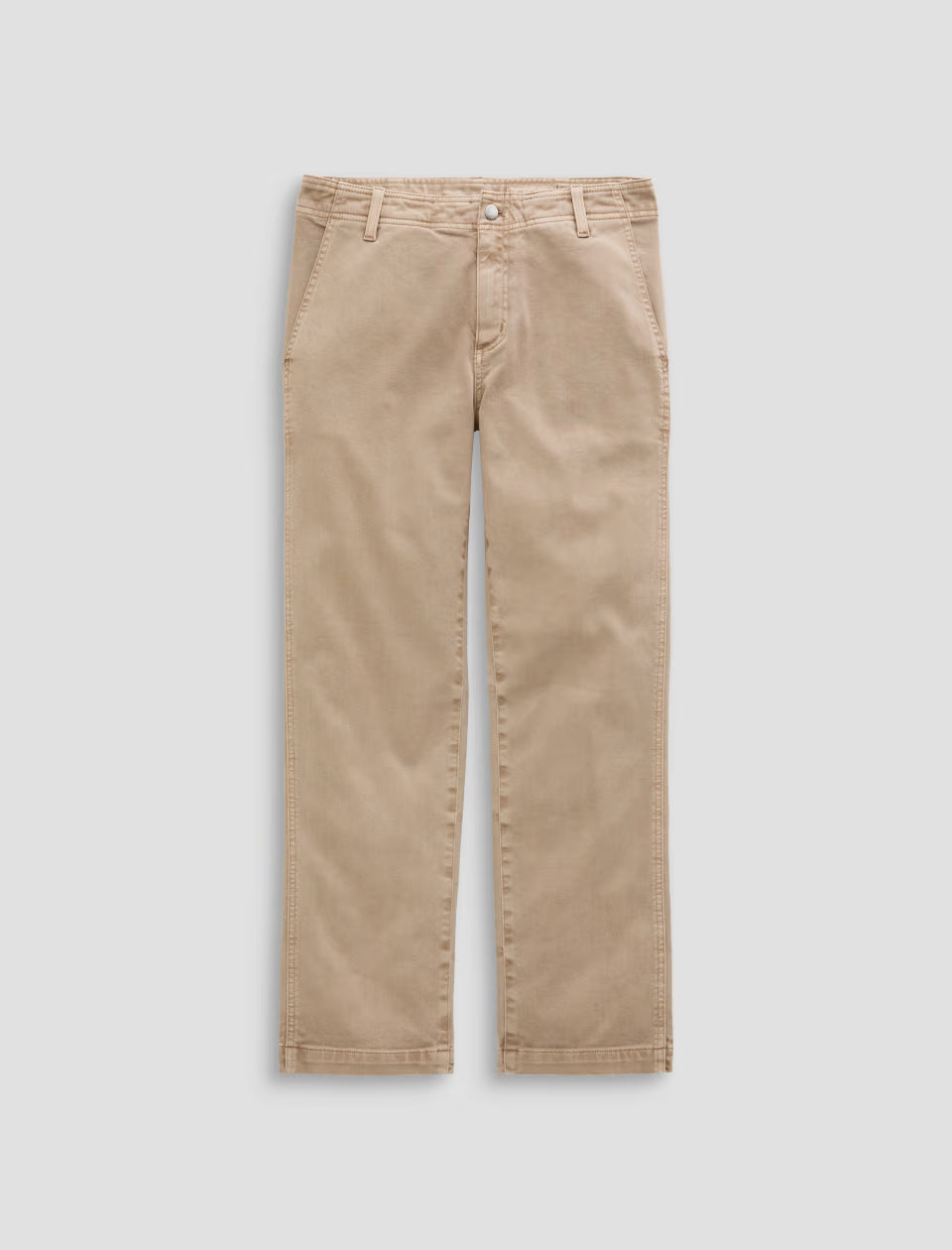 AG Brinley Mid-Rise Trouser Pant in Sulfur Studio Tan