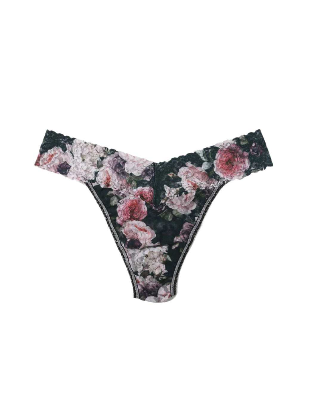 hanky panky original print thong in Romantique