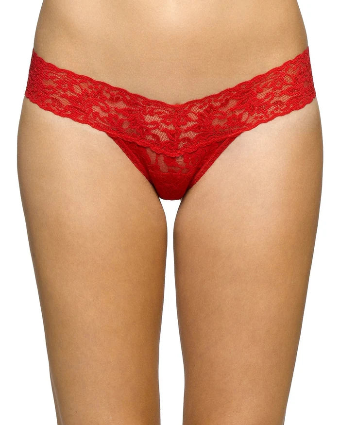 hanky panky low rise thong in Red