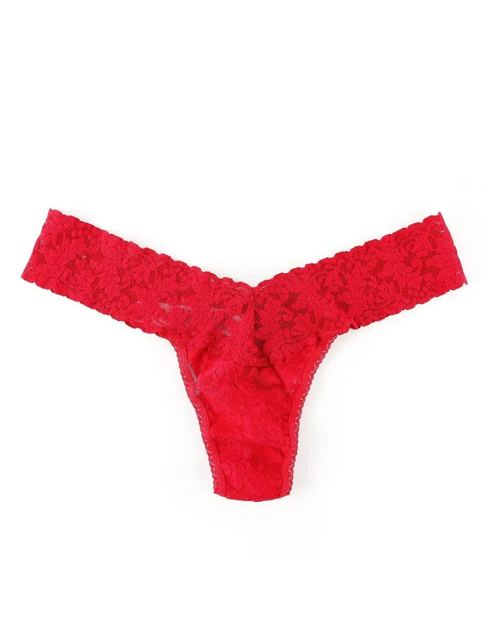hanky panky low rise thong in Red