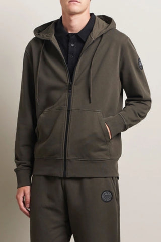 Canada Goose Men's Huron Full Zip Hoody Black Label -  Volcano