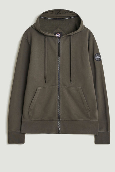 Canada Goose Men's Huron Full Zip Hoody Black Label -  Volcano