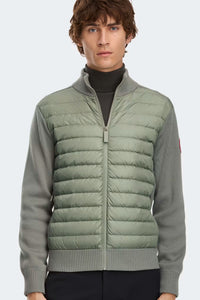 Canada Goose Men's HyBridge Knit Jacket - Sagebrush