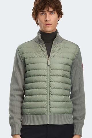 Canada Goose Men's HyBridge Knit Jacket - Sagebrush