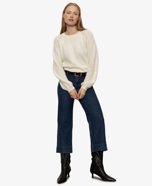 Sanctuary Cozy Moment Sweater in Chalk