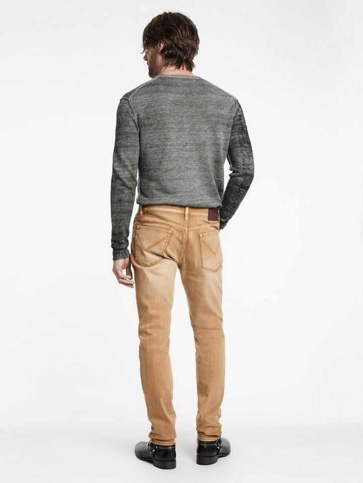 John Varvatos J702 Slim Fit Jean - Sand Dune Wash - Sienna Brown