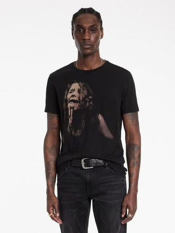 John Varvatos JANIS JOPLIN Tee - Black