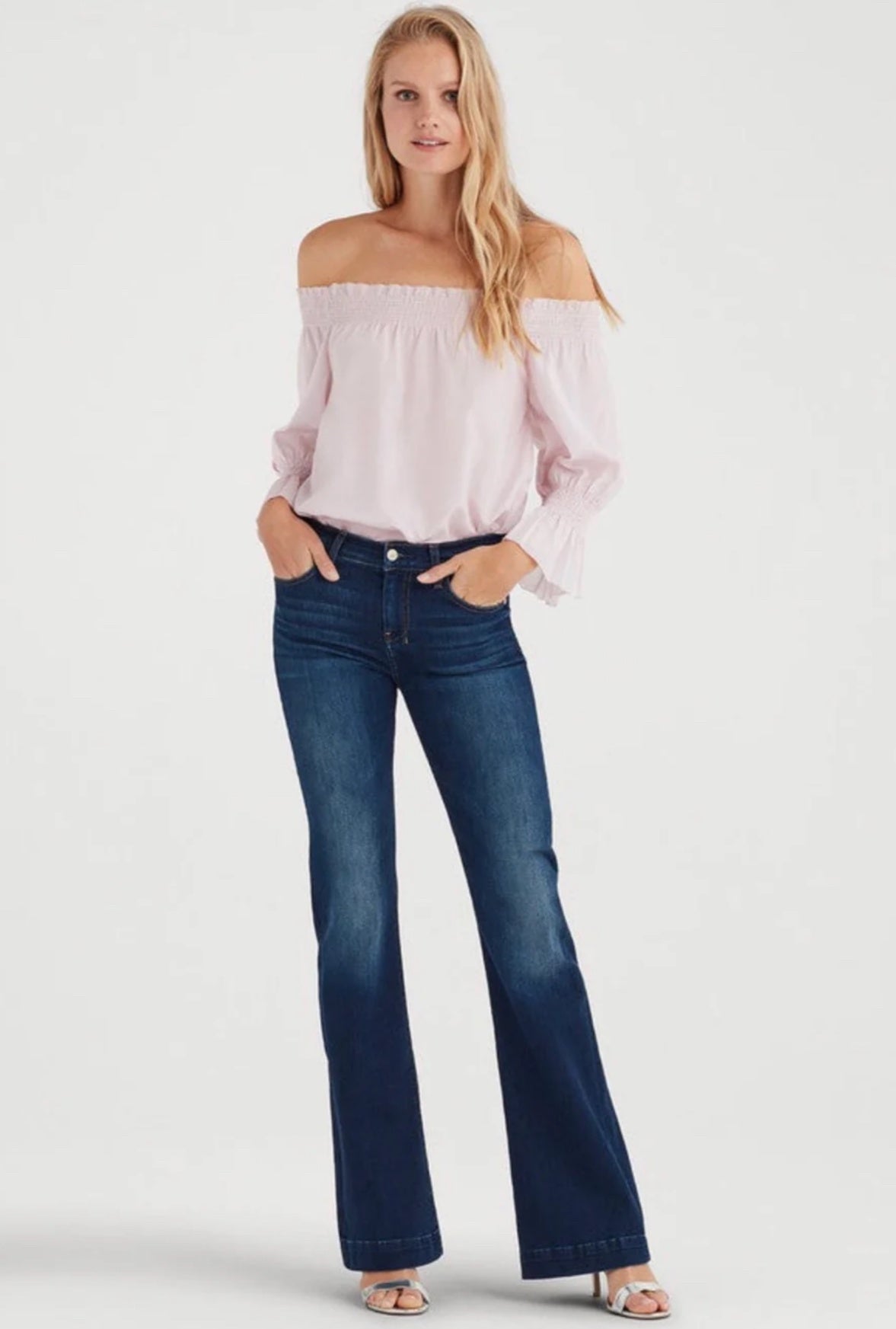 7 For All Mankind Dojo wide leg trouser jean MorenoXRT