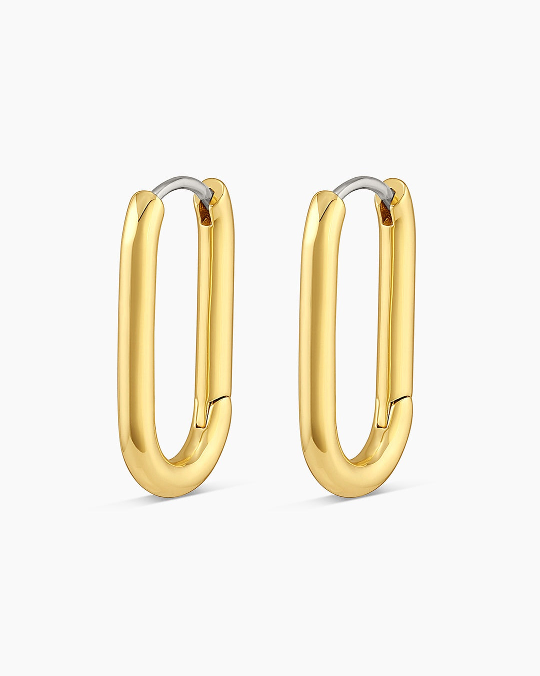 gorjana Zoey hoops in gold