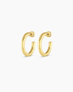 gorjana Carter small hoops in gold