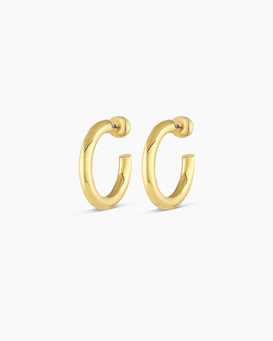 gorjana Carter small hoops in gold