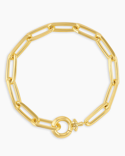 gorjana Parker XL bracelet in in gold