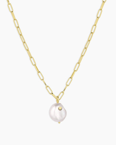 gorjana Reese pearl necklace